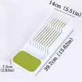 Kitchen Cutlery Organizer Knife Storage Spoon Forks Compartment Tableware Organizer Spice Bottle Storage Box
