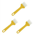 3PCS Barbecue Brush Food Oil Brush Kitchen Gadgets Portable Tools for Grilling Baking Cooking Outdoor Adventures