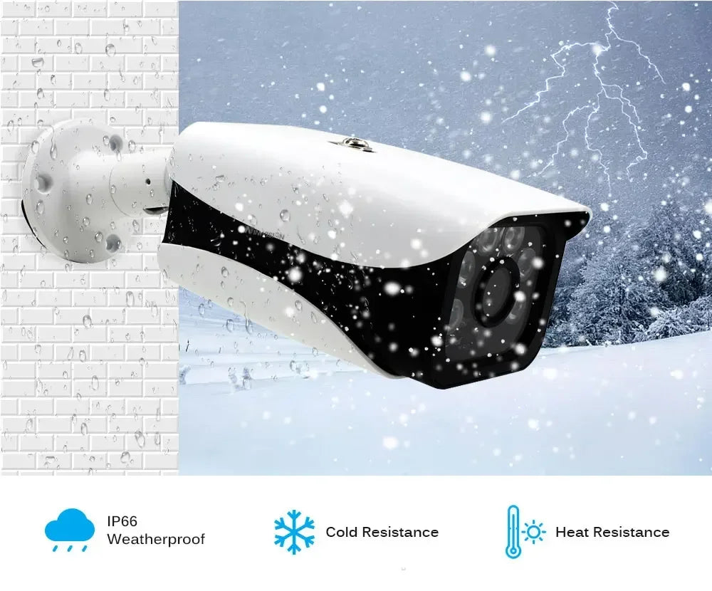 4K 8MP AHD Camera 5MP 2MP CCTV Video Surveillance Home Security Outdoor Waterproof Bullet Analog IR Day Night Vision BNC Camera