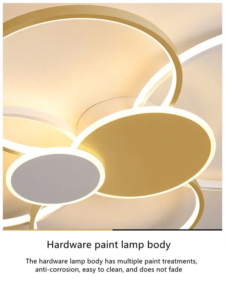 New Modern LED Ceiling Lights For Living Room Chandelier Bedroom Kitchen Ceiling Lamp Modern Apartment Hotel Chandelier Lighting