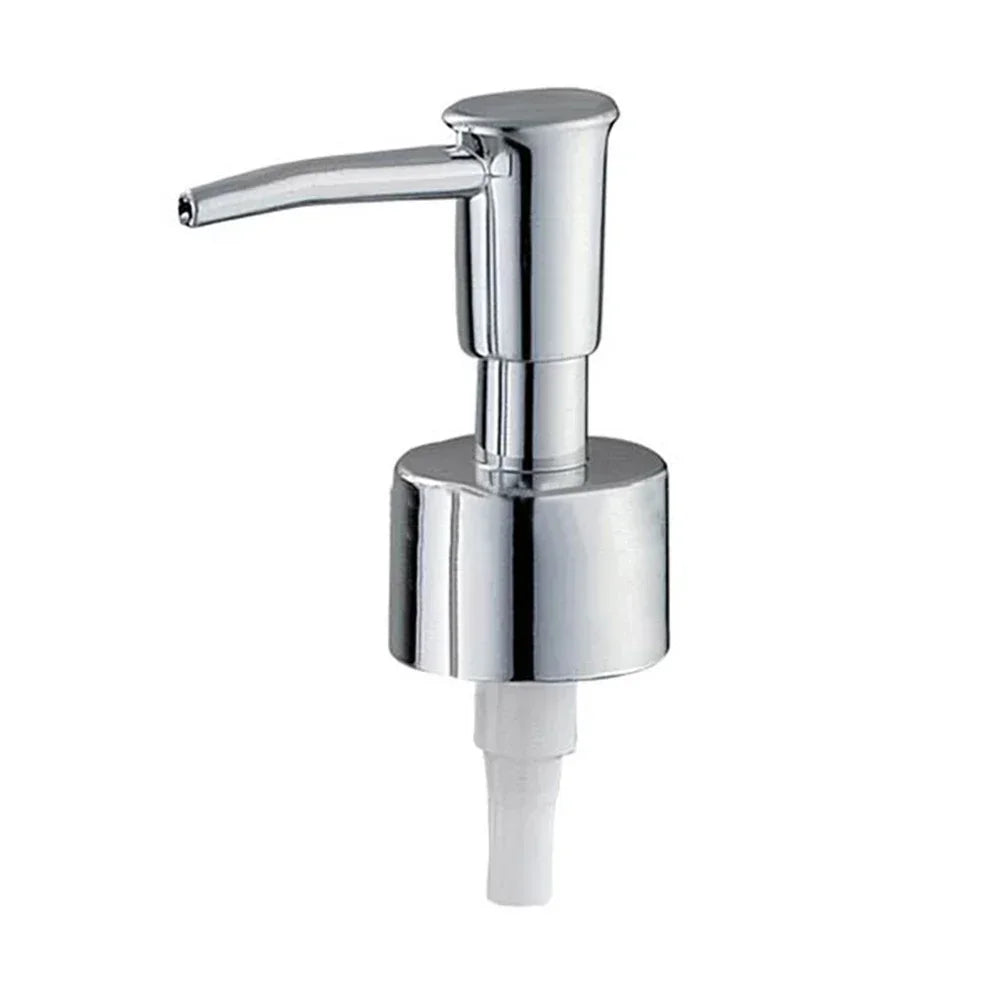 Gold Silver Soap Dispenser Pump Head Press Pump Head Plastic Lotion Bottle Pump Head Hand Soap Press Head For 28/400 Thread