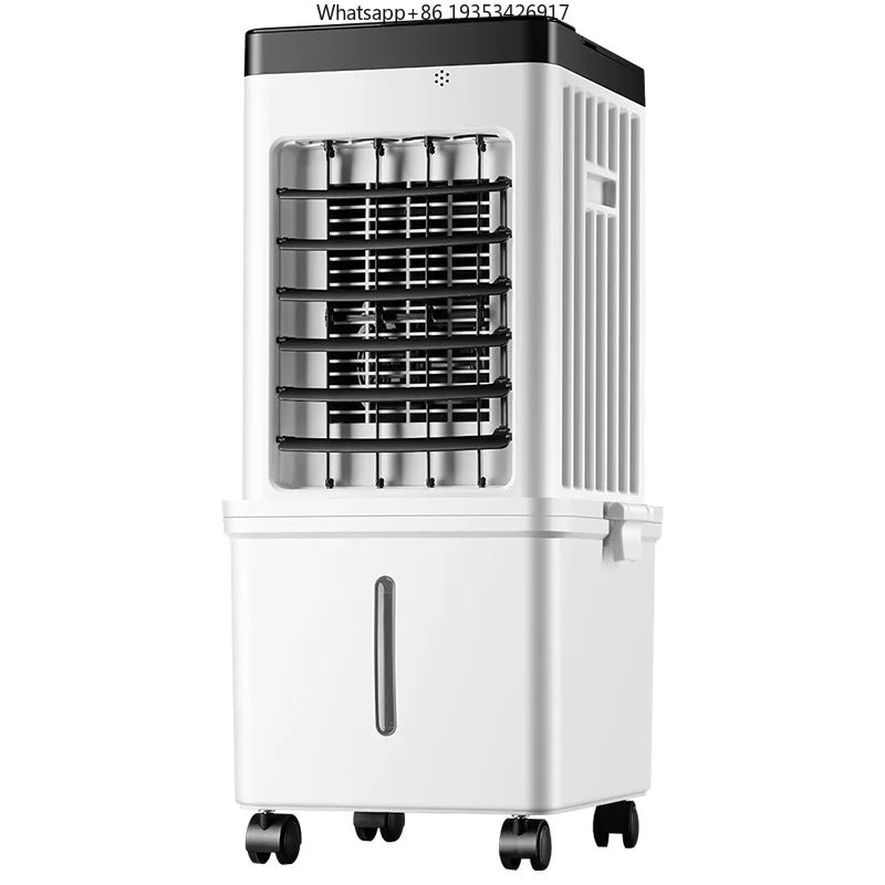 The New Air Cooler Is Suitable for Household Air Conditioner Fans, Intelligent Remote Control Soft Sound Electric Fans, Movable