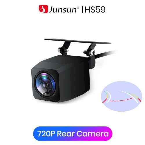 Car rear view camera AHD 720P Resolution Waterproof 140° Wide-angle reverse backup parking camera for Junsun DVD car accessories