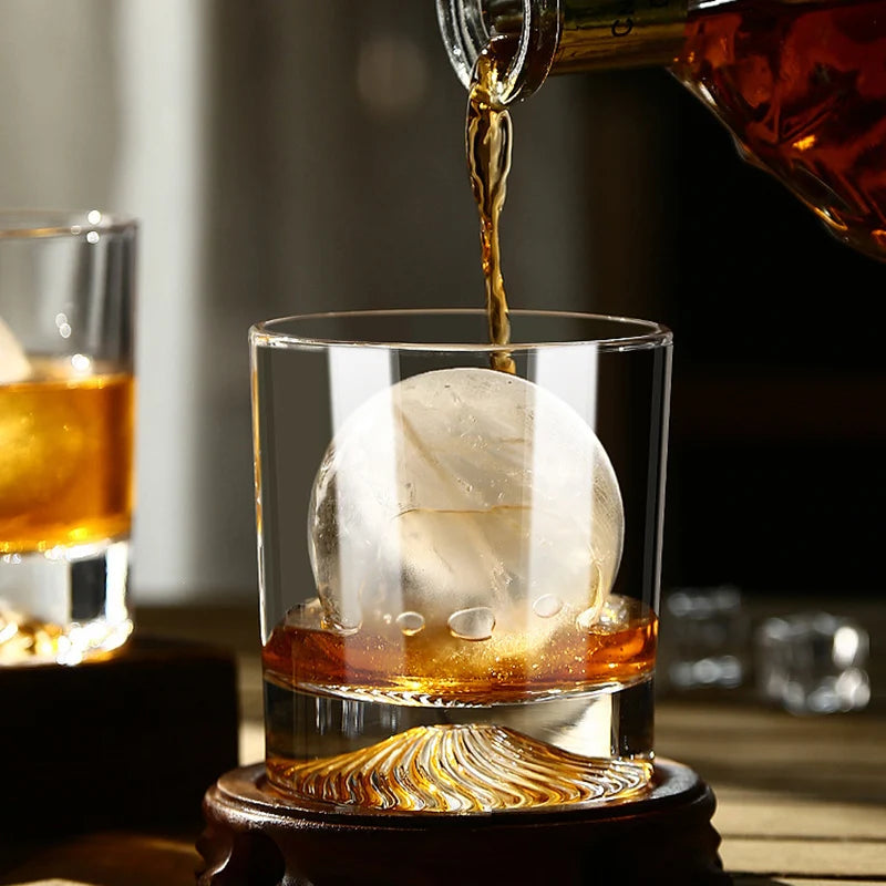 Whiskey Glasses, Scotch Whisky, Bourbon, Cocktails, RUM, Durable Whiskey Glasses