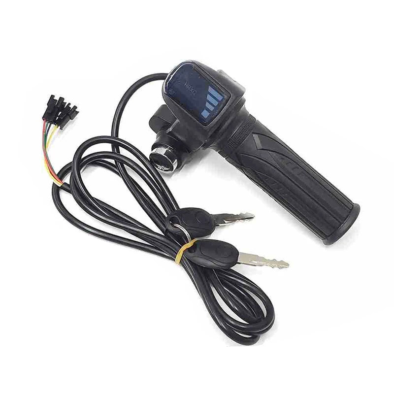Twist Grip Throttle with Power Monitor for Ridstar Electric Bikes Q20/H20 Series 48