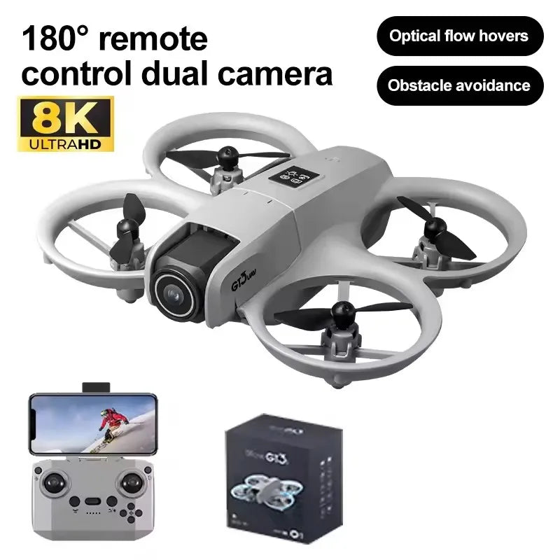 2026 GT3 MAX RC Drone 8K 5G Professional HD Aerial Photography Obstacle Avoidance Remote Control Aircraft Dual Camera Quadcopter