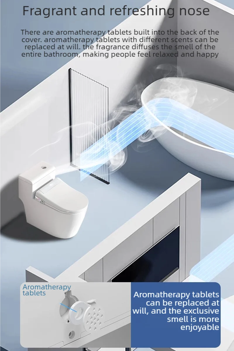 App Inteligente Cleaning Smart Flip Toilet Inodoros Japones WC Bidet Toilet Auto Sensor Toilette Japonaises Electric Toilet Lid