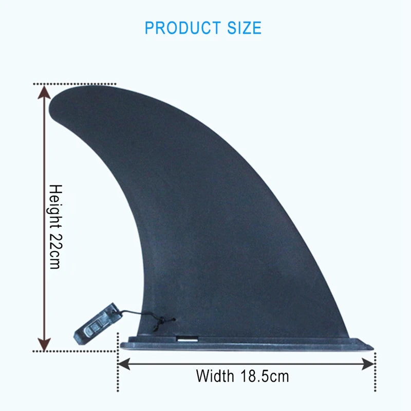 Surfwater Wave Fin SUP Stablizer Fit Stand Up Paddle Board Surfboard Slide-in Central Fin Side Splitter Socket Accessories