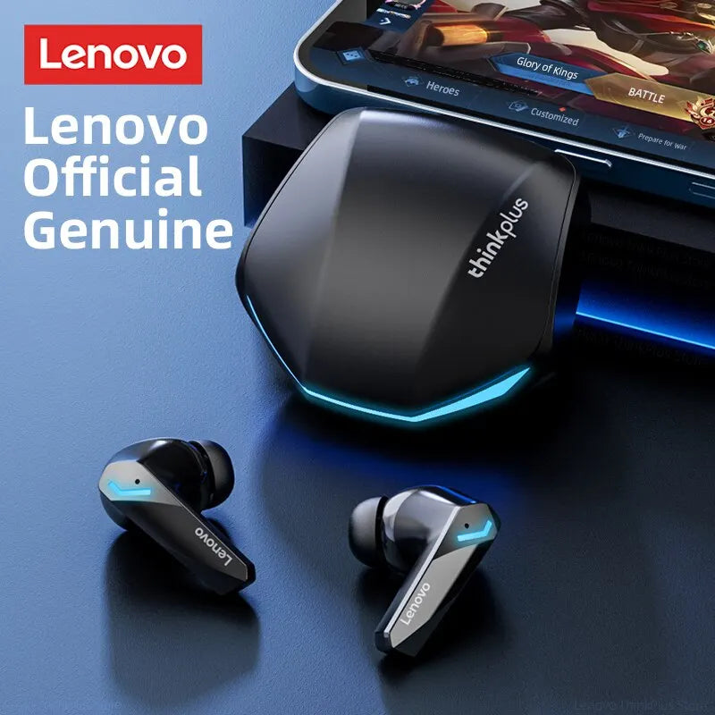 Choice Lenovo GM2 Pro TWS Wireless Bluetooth Headset Touch Control Mic Earbuds Headphones Noise Cancelling Air Pro Earphones