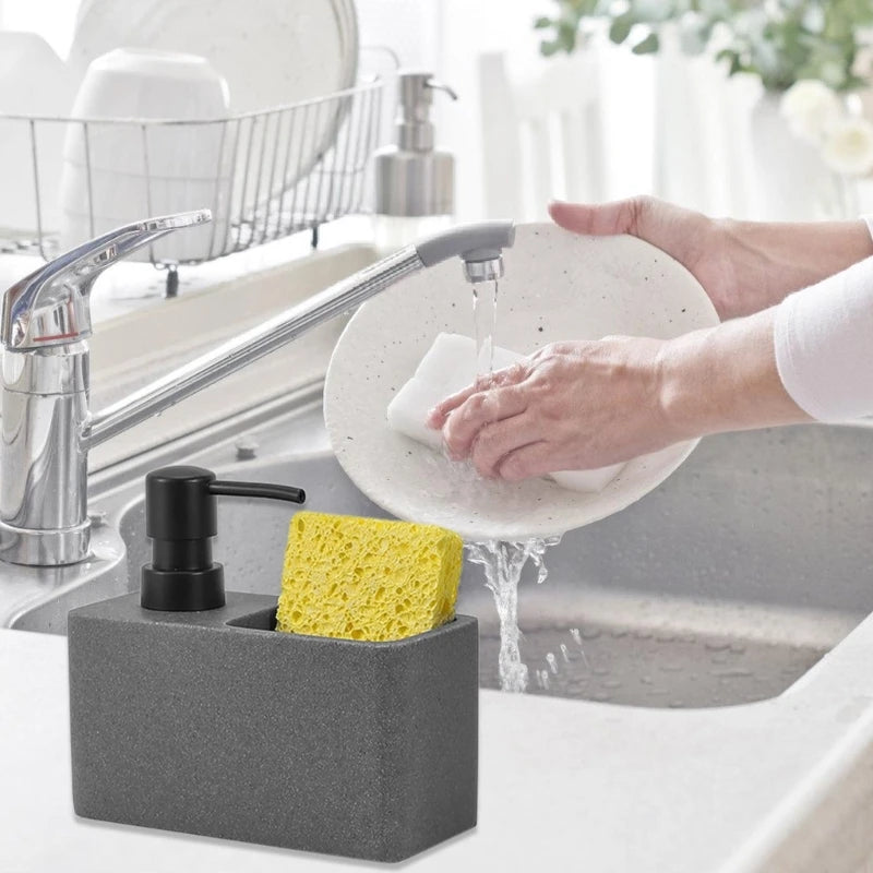 Elegant Soap Dispenser for Kitchen Countertops & Wall Convenient Kitchen Soap Dispenser Modern Kitchen Soap Dispenser Dropship