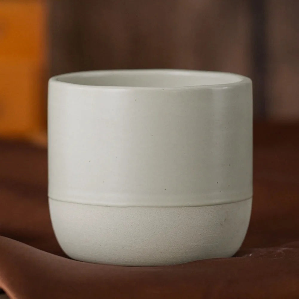 Water Cup Retro Vintage Coffee Mug Japanese-style Minimalist Matcha Cup Ceramic Tea Cup Restaurant