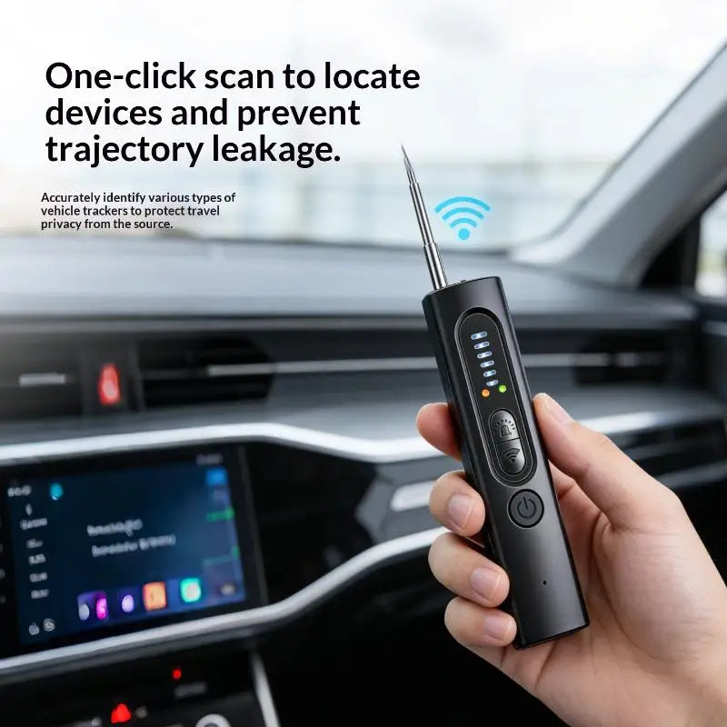 Security Scanner: Hidden Camera Detector, RF Signal Finder, GPS Tracker & Bug Detector All-in-One Gadget