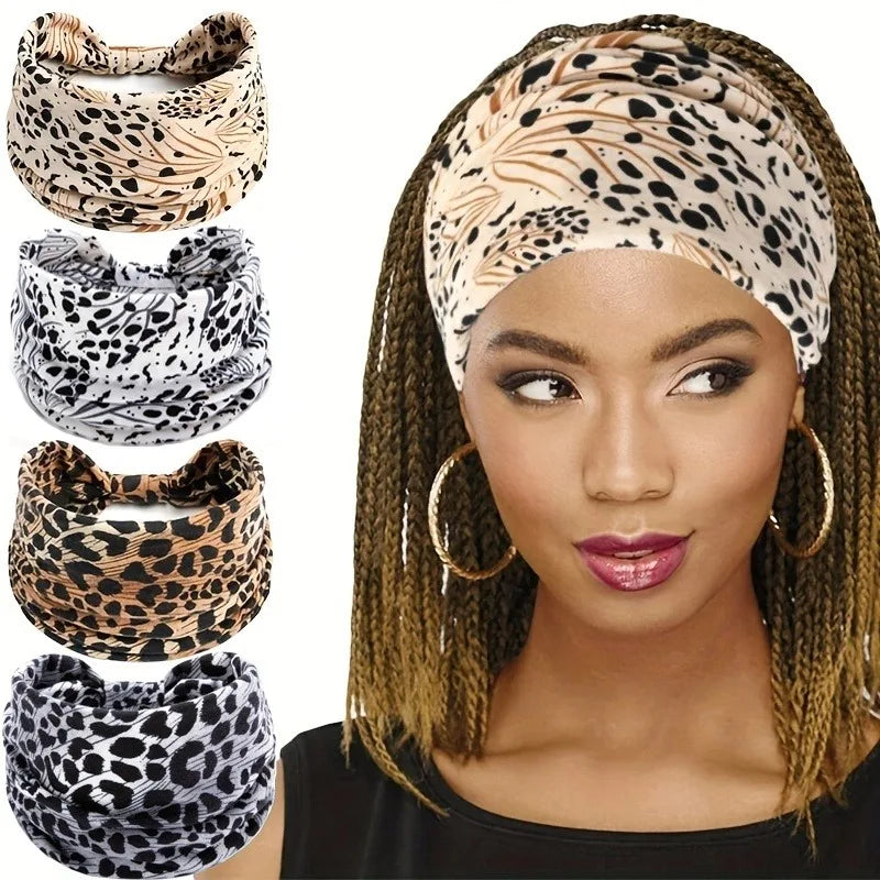 4pcs Athletic Headbands for Women Breathable Sports Sweatbands Versatile Yoga Hair Accessories for Running Fitness and Everyday Use Moisture-wicking Design