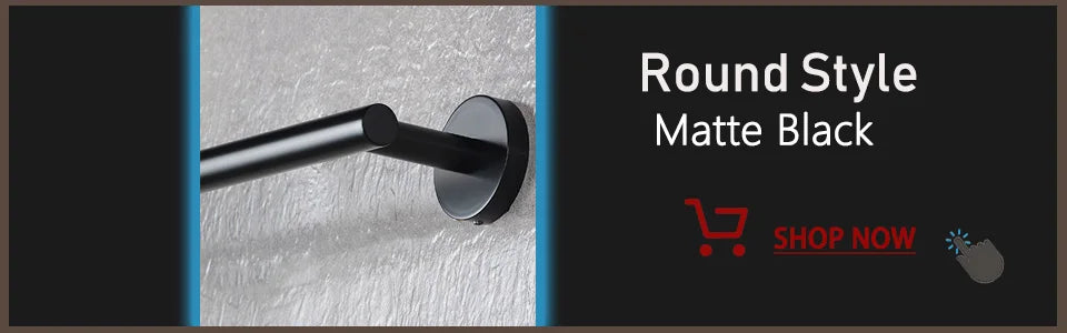 Matte Black Bathroom Hardware 304 Stainless Steel Towel Rack Toilet Paper Holder Liquid Soap Holder Towel Bar Toilet Accessories