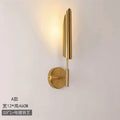 moderm luxury single double head wall lamp golden lnclined tube wall light Mirror light stair living room bedroom deco luminaire
